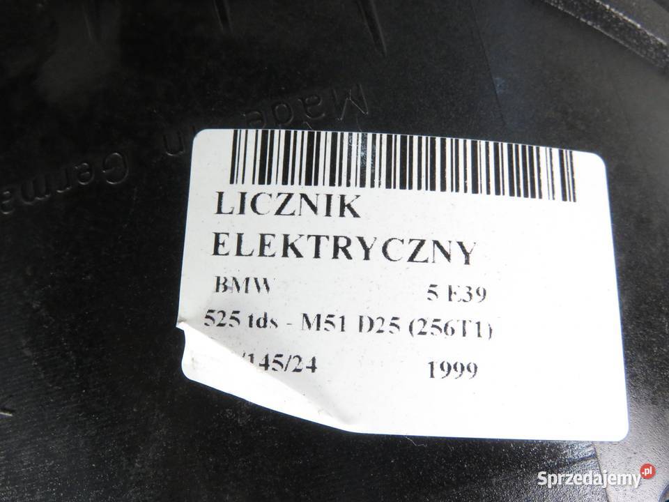LICZNIK BMW 5 E39 25 525 tds 143 8381198