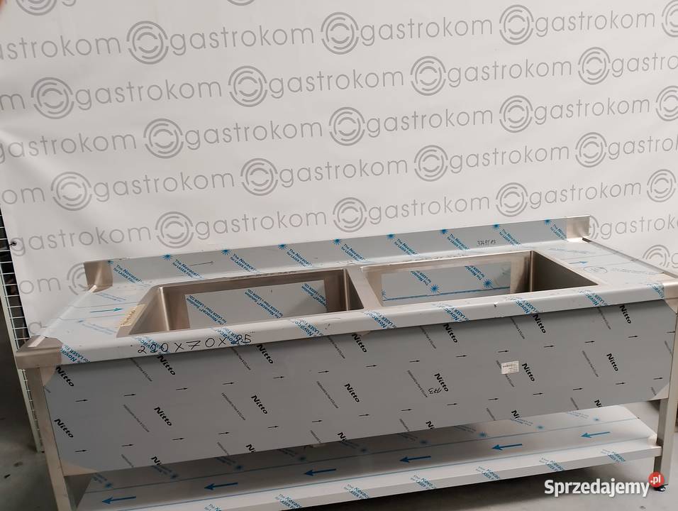 Basen 2komorowy z półką 220x70x85 Wrocław sprzedam