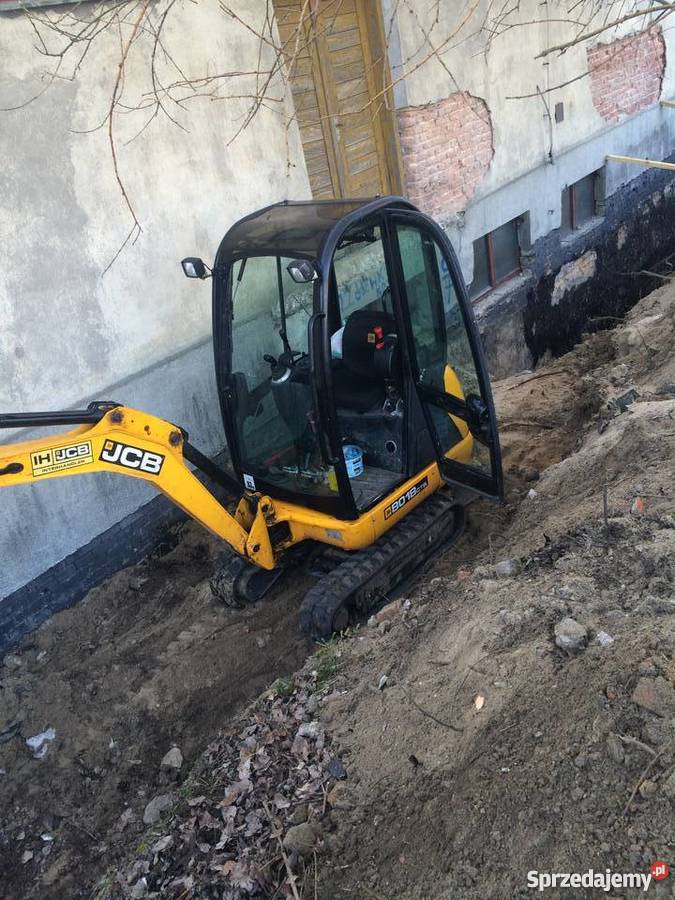 Minikoparka mini koparka przeciski kret wywóz Warszawa