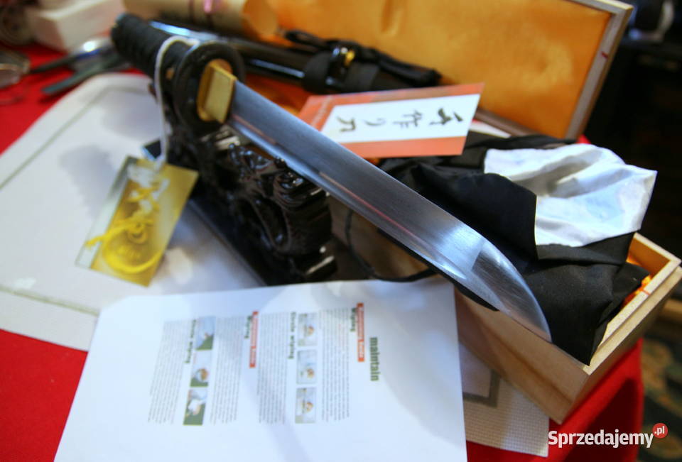 Japońskie TANTO komplet stal Damasceńska NOWY Militaria Sokółka