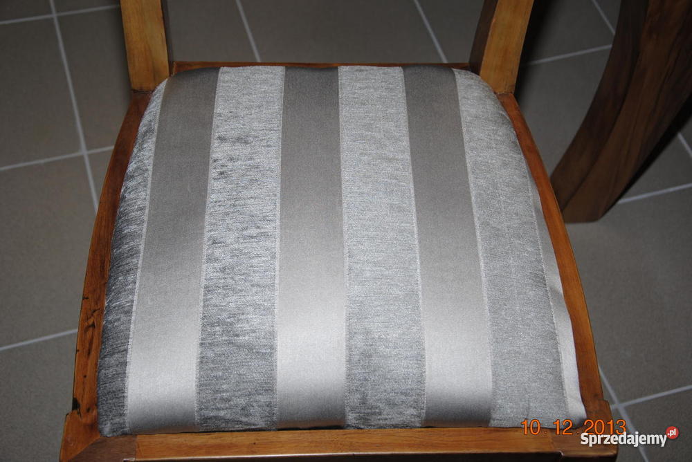 stół i krzesła ART DECO renowacji Częstochowa