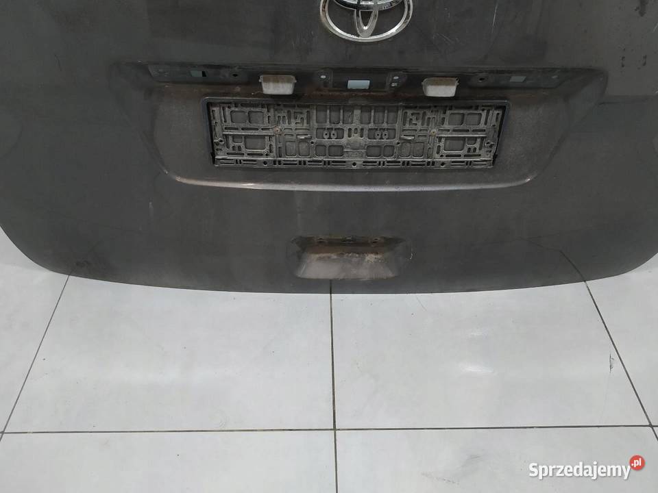 KLAPA TYŁ SZARA Toyota ProAce II 2016 osobowe