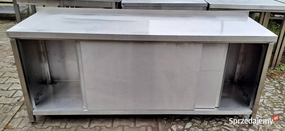 Stół Gastro z Szafką Drzwi Suwane 2006085 M1174 Nowe Skalmierzyce sprzedam
