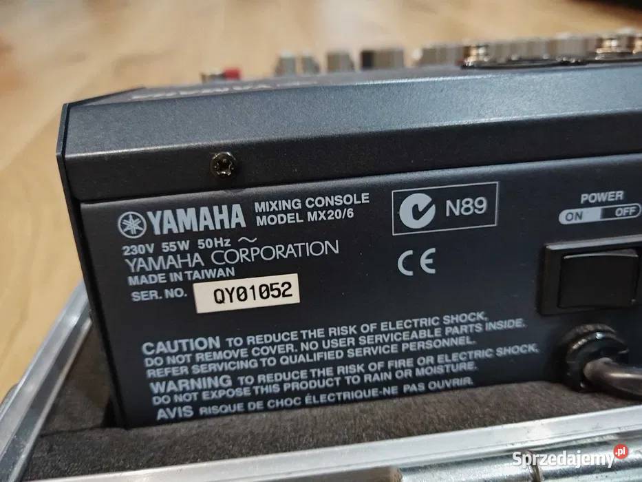Yamaha MX206 mikser mazowieckie Warszawa sprzedam