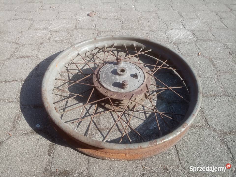 Wsk 125 wsk 175 koło przednie kompletne małopolskie
