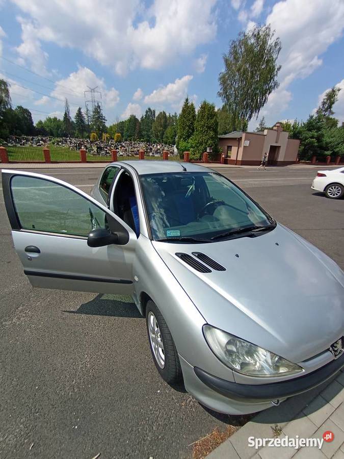 Peugeot 206 srebrny Bytom