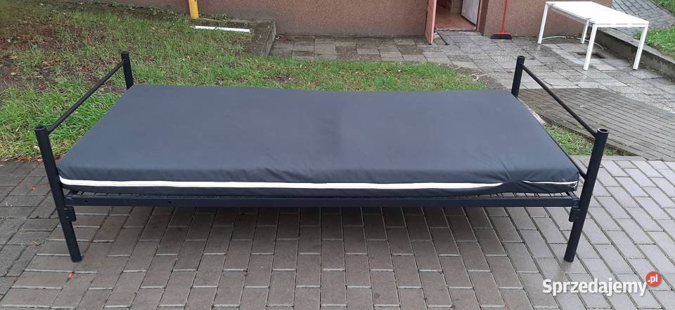Łóżko jedoosobowe metalowe 205cm Poznań
