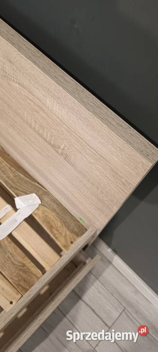 Łóżko pojedyńcze z materacem Przecław