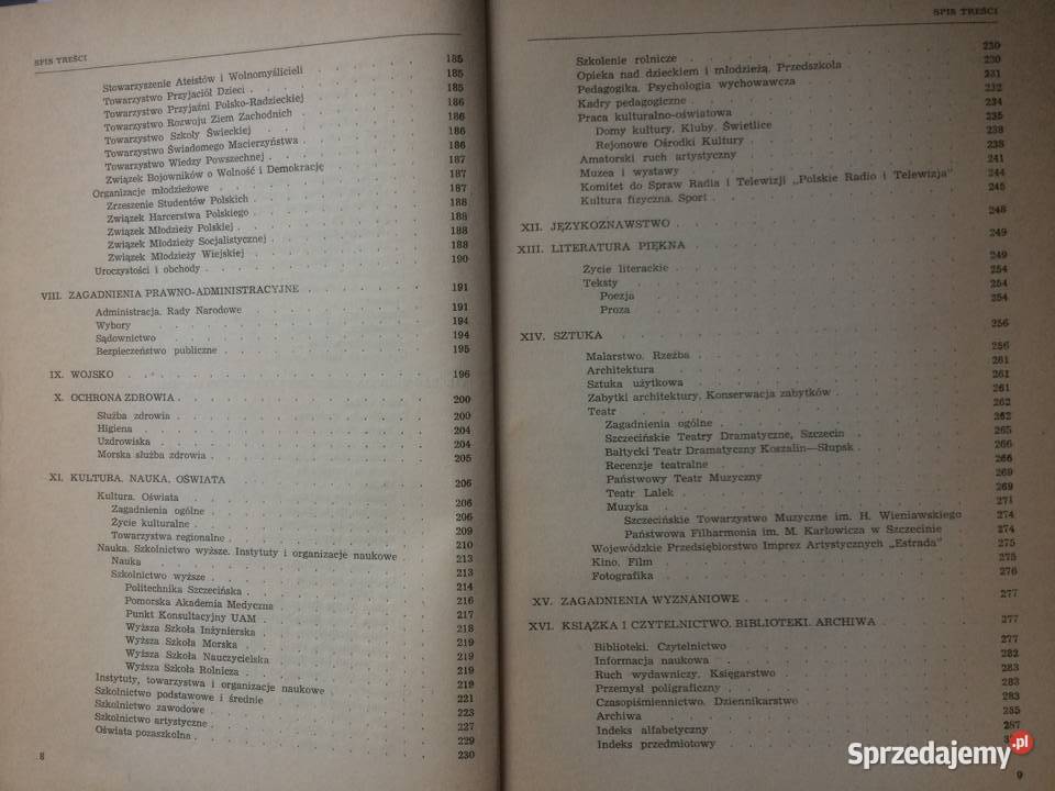 3540 Bibliografia Pomorza Zachodniego TVIII zachodniopomorskie Szczecin