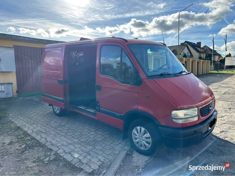 Opel Movano 25D diesel bus blaszak transporter kupiony w Polsce zachodniopomorskie