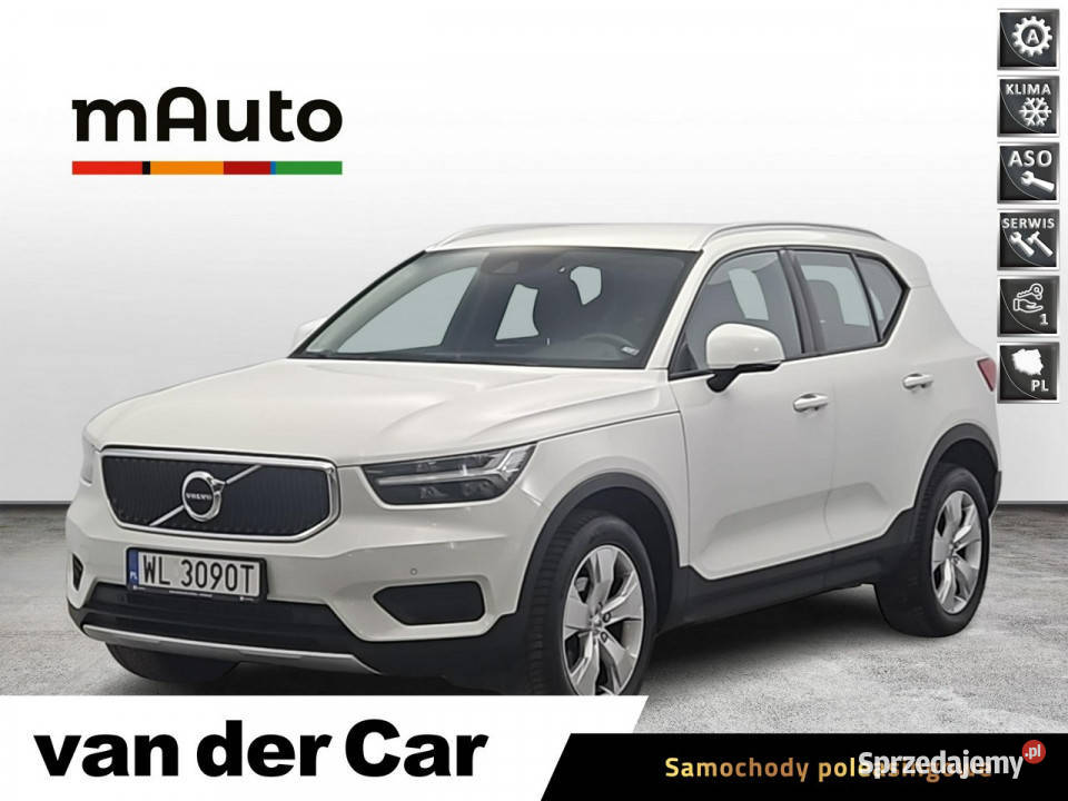 Volvo XC 40 T3 Momentum Pro aut Z Polskiego ESP mazowieckie Warszawa