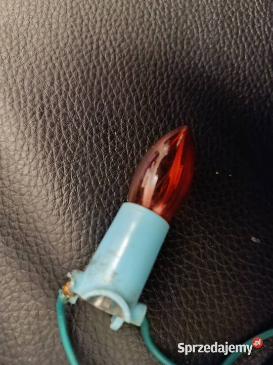 Lampki choinkowe PRL Warszawa