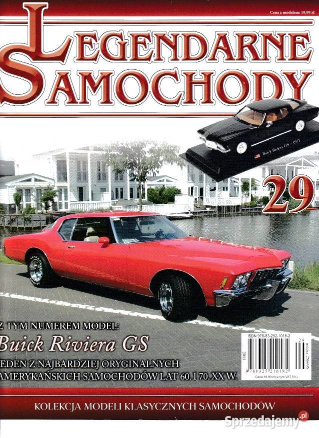 LEGENDARNE SAMOCHODY Pełna kolekcja