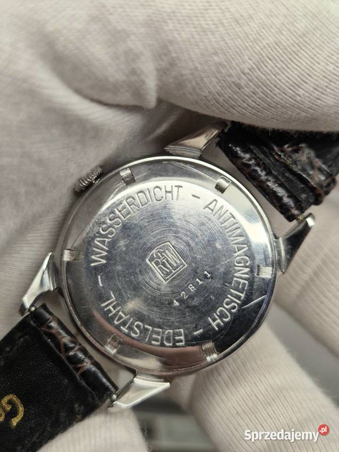 Męski zegarek vintage GUB Glashtte Chorzów