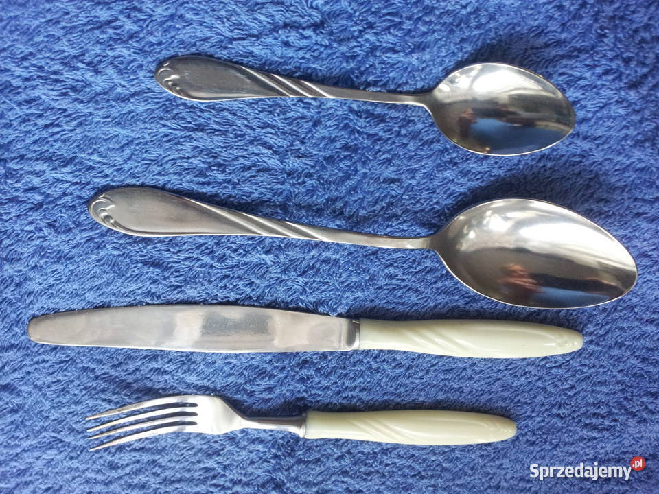 Komplet sztućców 24 ukraińskich w futerale