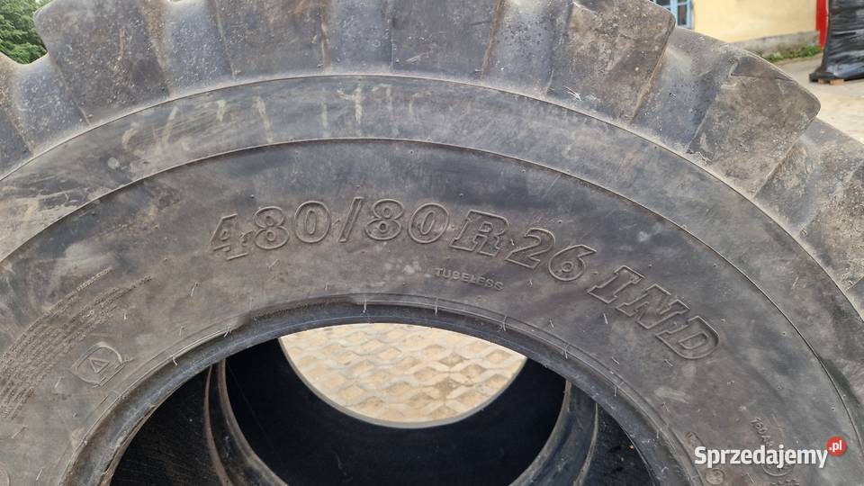 48080r26 184r26 18426 BKT Radial Opony rolnicze Nowe Miasto Lubawskie sprzedam