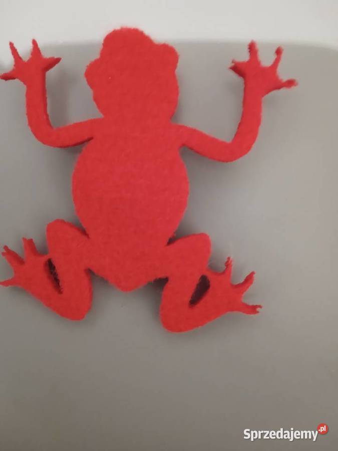 Przypinka broszka filcowa Tychy