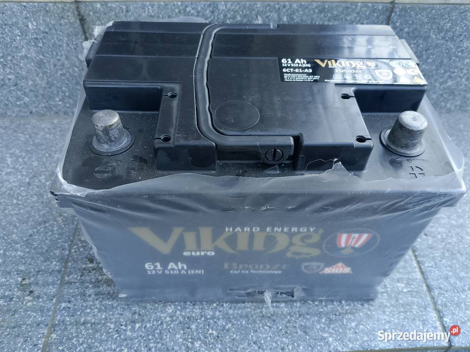 Akumulator Viking 61Ah Rok produkcji 2025 Turek