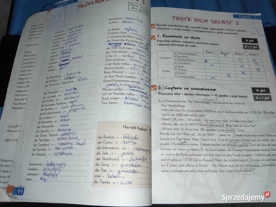 Kompass neu 2 Książki do nauki języka obcego Wrocław sprzedam