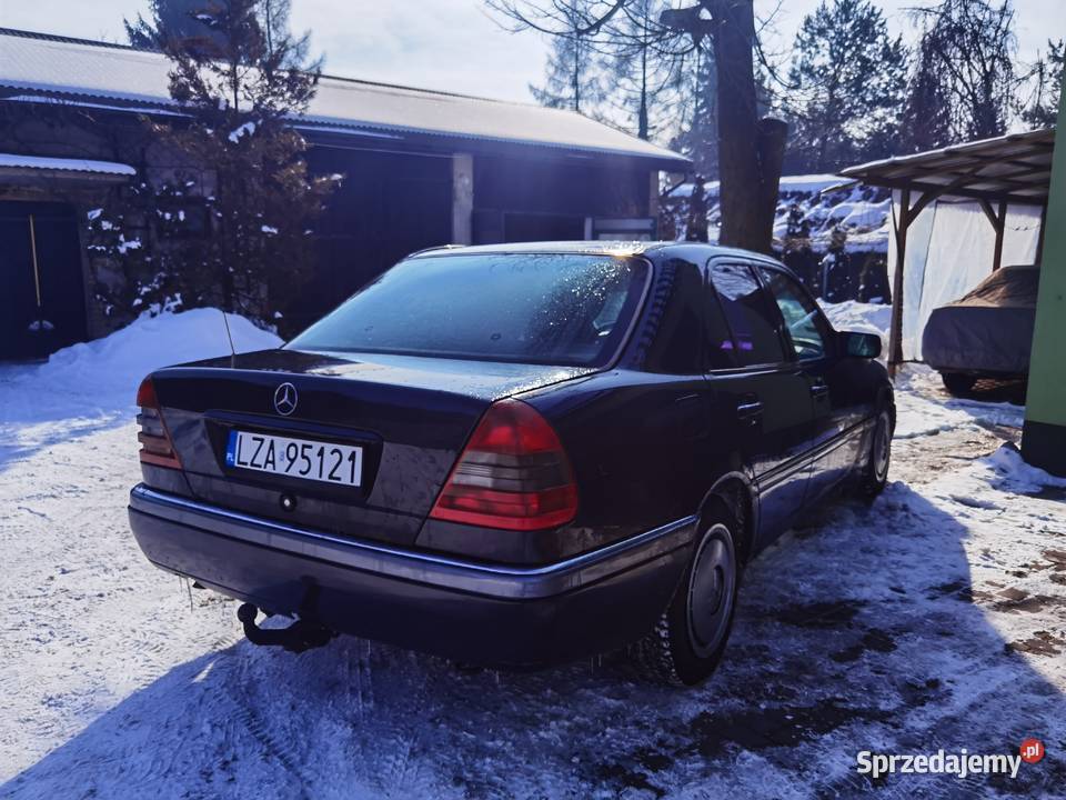 Mercedes W202 25 Diesel 1994 manual welurowa tapicerka Zamość