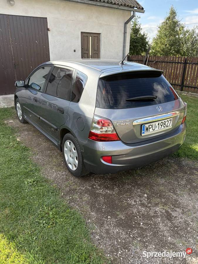 Honda Civic VII 17 CTDI hatchback Civic mazowieckie Obryte