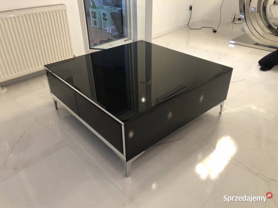 Stolik kawowy glamour czarny Kępno