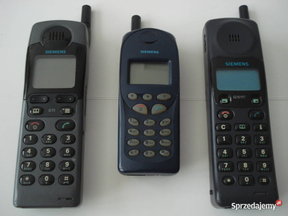 Siemens S4, Siemens S11, Siemens C28  kolekcjonerskie GSM