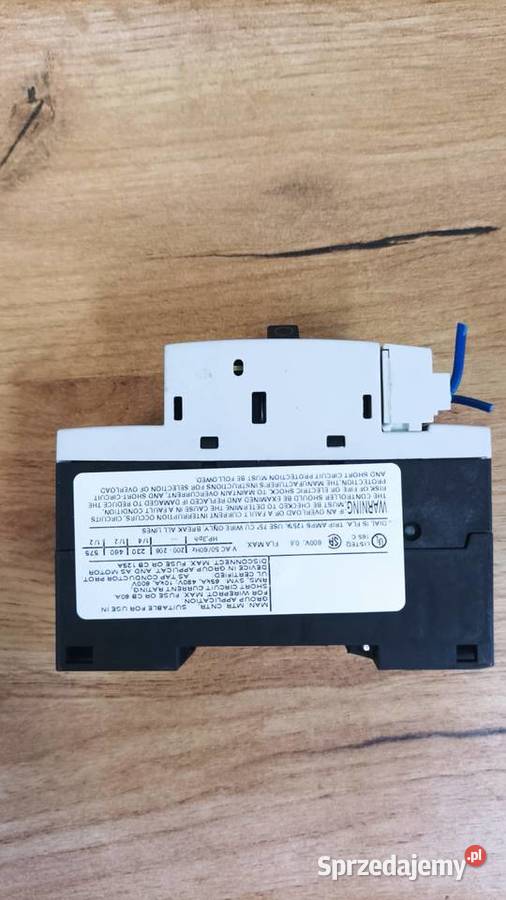 Wyłącznik silnikowy Siemens 3RV1011OHA10 Leśna