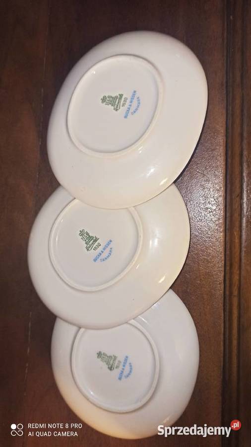 HG Heinrich Talerzyk z trawkami Konfiturówka Porcelana i szkło Gdańsk