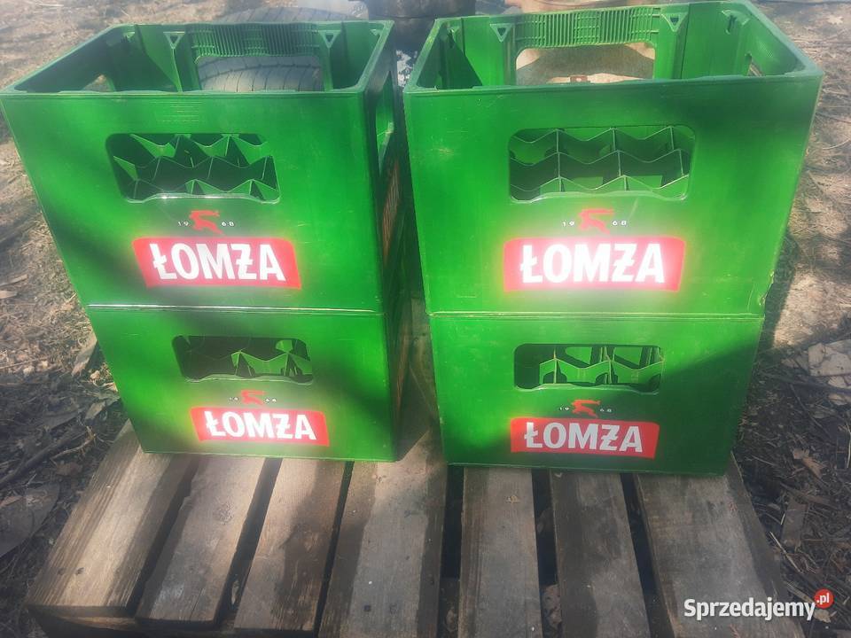 Skrzynka Łomża 05 krata transporter na piwo wino Pozostałe Karczmiska Pierwsze