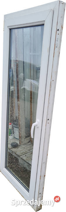 OKNO KacprzaK 74X163 OKNA Używane Plastikowe PCV Okna ścienne Lublin