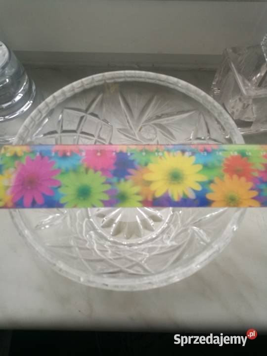 Kryształowa bomboniera duża piękna prl zachodniopomorskie Choszczno