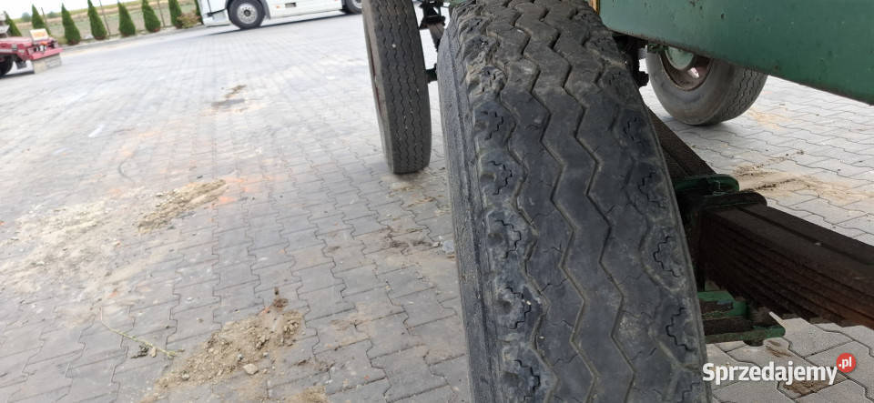 Przyczepa wywrotka LE PUISET 352 E 6 ton wywrot nieuszkodzony Przyczepy rolnicze