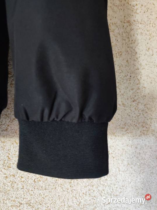 XL męska klasyczna czarna elegancka kurtka z Kielce