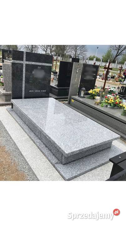 Nagrobek POMNIK GRANIT STRZEGOM Z MONTAŻEM Pozostałe usługi Konary