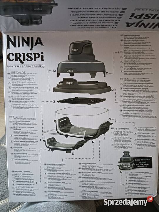 Frytkownica beztłuszczowa NINIA CRISPI Warszawa