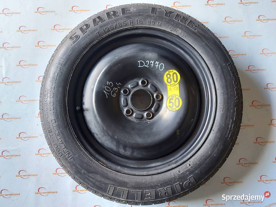 MONDEO MK4 S GALAXY MK3 koło dojazdowe 1258516 Kielce