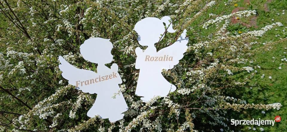 Aniołek z imieniem Pierwsza Komunia Święta małopolskie