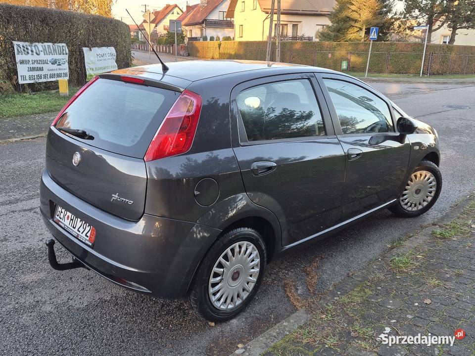 FIAT GRAND PUNTO 14B 8V OPŁACONY Z NIEMIEC KLIMA welurowa tapicerka Końskie