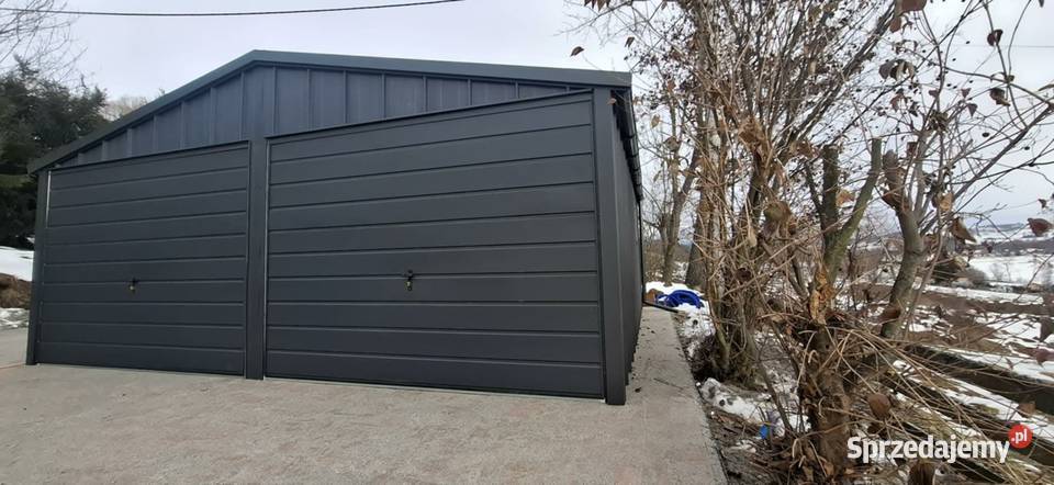 Garaż blaszny schowek magazyn wiata Sprzedaż podkarpackie Tapin