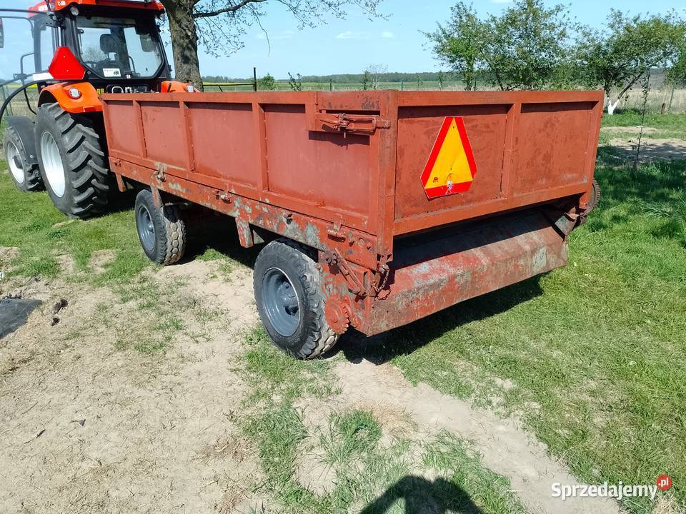 Przyczepa rolnicza rozrzutnik obornika Przyczepy rolnicze dolnośląskie