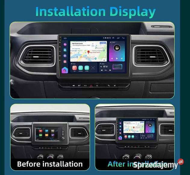 Radio 2din Android 12 Renault Master 1921r Ożarowice sprzedam