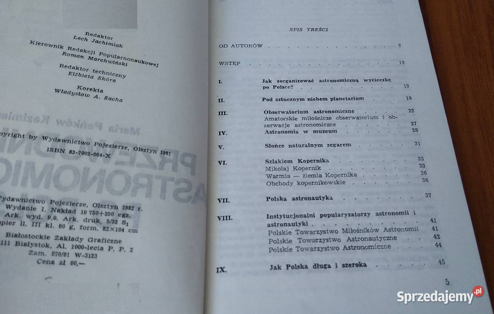 Przewodnik astronomiczny Polsce Maria Pańków K Gdańsk