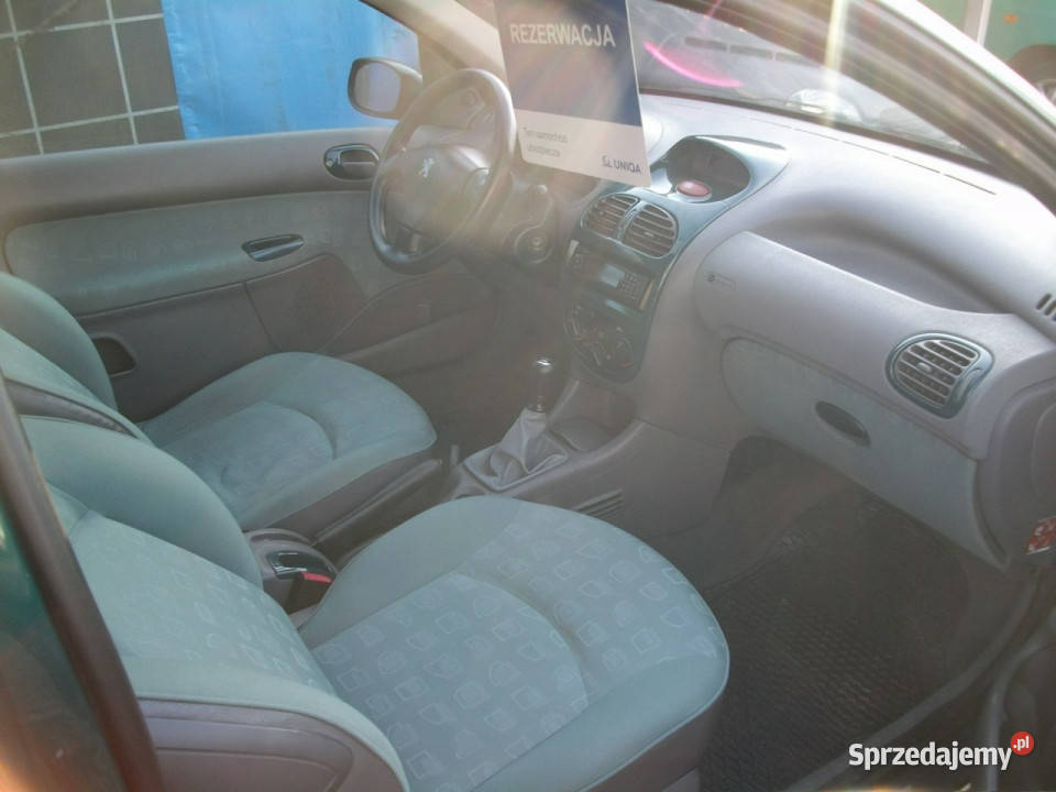 Peugeot 206 90 1997 3 diesel tan techniczny Katowice
