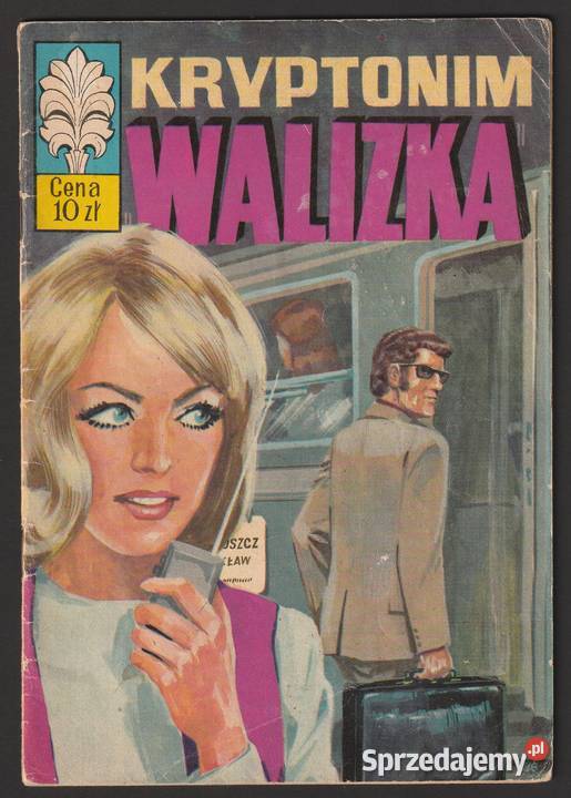 KAPITAN ŻBIK KRYPTONIM WALIZKA 1976 WYDANIE 1 miękka Komiksy Łódź sprzedam