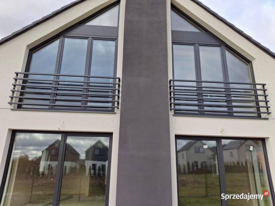 Balustrady metalowe zewnętrzne na okno pomorskie Wejherowo