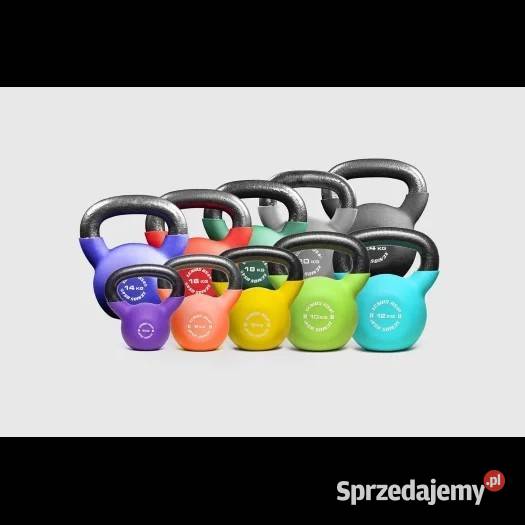 Fitness Kettlebell neoprenowe kolorowe Xenios zachodniopomorskie Wałcz