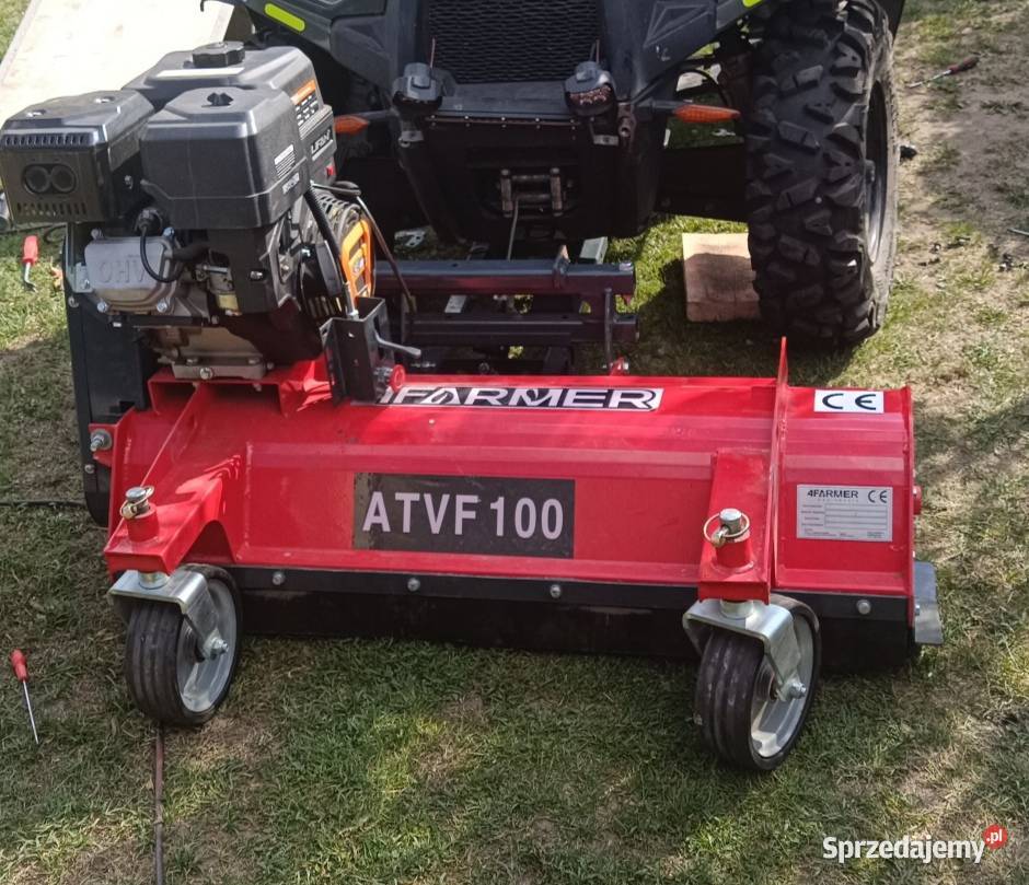 Kosiarka bijakowa spalinowa 4Farmer ATVF 100 22 nieuszkodzony Bijakowe Wilamów-Parcela