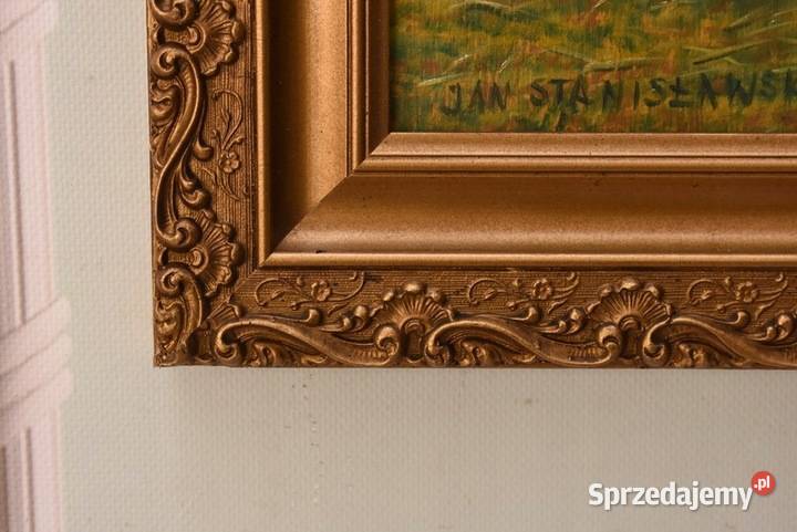 Jan Stanisławski Pejzaż Polskiej Wsi Sianokosy Obrazki i obrazy Kraków