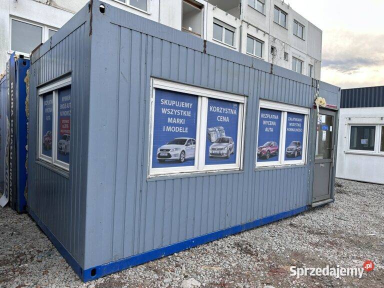 KONTENER BIUROWY PODWÓJNY DUO 36m2